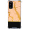 Pink Gold and Black Marble Galaxy S20 FE Clear Case
